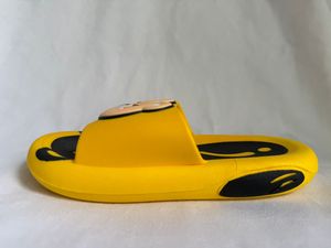 Yellow Cartoon Slippers EVA Upper Anti Slip Open Toe All Seasons Home Wear Size 24-35 - Product Image 3