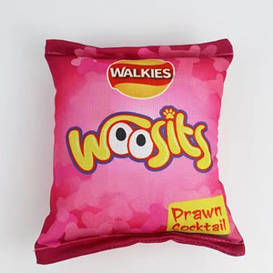 <span class=keywords><strong>Juguete</strong></span> Masticable para Perros con Sonido, de Peluche Suave con Diseño de Papas Fritas - Product Image 6