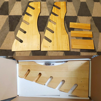 En bois sans vis articles de sport planche à roulettes présentoir planche de surf support de stockage planche à roulettes support de sol présentoir