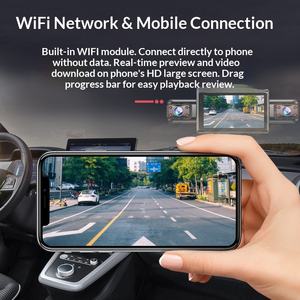 2026년 신제품 핫세일 HD 1080p 울트라 클리어 4렌즈 DVR 와이파이 연결 140도 각도 TF 카드 - Product Image 4