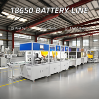 Équipement de ligne de production de batterie au lithium cylindrique entièrement automatique 18650 Robot de soudage à l'état neuf