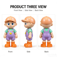 Figuras de Acción Personalizadas en 3D de PVC, Colección Dihua OEM, Económicas y Flexibles, Modelo Super Mario con Articulaciones Móviles