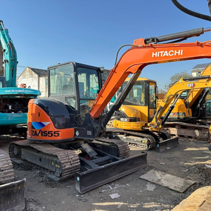 Mini pelleteuse sur chenilles Hitachi ZX55USR de 5 tonnes d'occasion 90% Nouveau adapté à la construction et à l'exploitation minière - Product Image 3