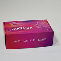 Scatola Regalo in Cartone Ondulato Multifunzionale con Laminazione Opaca Personalizzata per Extension di Capelli, Vendita Calda
