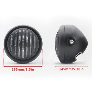 <span class=keywords><strong>Scooter</strong></span> accessoires étanche DC <span class=keywords><strong>12V</strong></span> <span class=keywords><strong>35W</strong></span> rond moteur vélo lampe Vintage avant gril lumière moto <span class=keywords><strong>LED</strong></span> 5.75 phare - Product Image 2