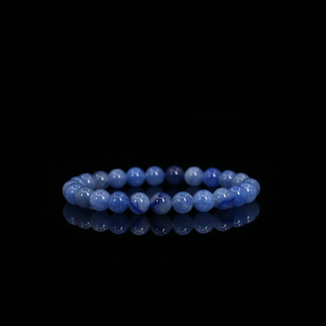 8mm Natural Round Polish Blue Aventurine <strong>Healing</strong> <strong>Crystal</strong> Beads Semi-Precious Gemstone Stretch <strong>Bracelets</strong> for Unisex - Product Image 2