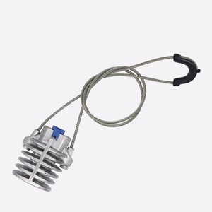 PAM08 Fiber Optic Strain Clamp Overhead <b>Telecommunication</b> Line Fitting Self-Adjusted Messenger Cable Anchor Clamp - Product Image 3