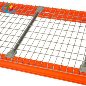 Paneles de Malla Metálica de Acero Suave Soldada con Recubrimiento en Polvo para Estanterías de Almacén - Product Image 4