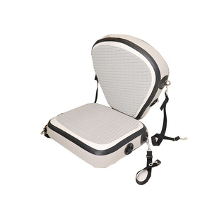 Cojín para asiento de kayak, respaldo antideslizante de 48x45cm para uso en exteriores en canoas y embarcaciones - Product Image 4