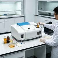 Spectromètre infrarouge à transformée de Fourier FTIR-230, analyseur FTIR pour l'état des huiles lubrifiantes conformes aux normes ASTM D7418 et ASTM D7414