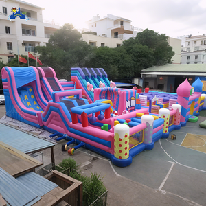 <span class=keywords><strong>Inflatable</strong></span> <span class=keywords><strong>funcity</strong></span> nhảy bouncy trở ngại <span class=keywords><strong>Inflatable</strong></span> sân chơi ngoài trời - Product Image 2