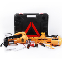 Outils d'entretien automobile multifonctions 3 en 1, cric électrique en acier, pompe à air 12V 20kVA, clé QY35S - Direct usine