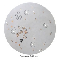 Circuit imprimé nu en Pcb, une couche, pour la lumière LED, usine, pièces