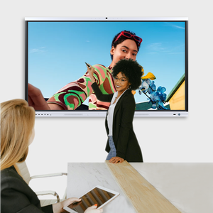 NOUVEAU Tableau interactif intelligent 4K Android/Windows <span class=keywords><strong>OPS</strong></span> 86 pouces, écran tactile multipoint, tableau blanc interactif LCD, ordinateur pour l'enseignement - Product Image 3