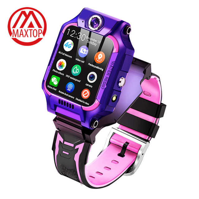Maxtop Kids Android Smartwatch Sim Smart Gps Watch with Wifi and Sim Card 4g and Camera