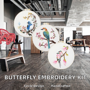 Kits DIY personnalisés, kit de broderie à la main pour débutants et adultes, kit de point de croix, tissu en coton - Product Image 2