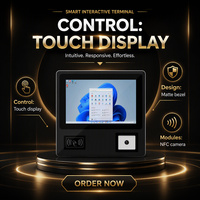 Moniteur tactile industriel à châssis ouvert