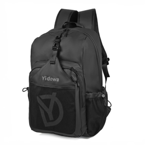 Mochila Negra de Gran Capacidad para Pickleball con Correas Exteriores para Raquetas y Pelotas, Organizador Interior Multicompartimento - Product Image 3