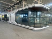 40 pieds 20 pieds Luxe préfabriqué Installation facile Maison mobile capsule Villa portable avec salle de bain