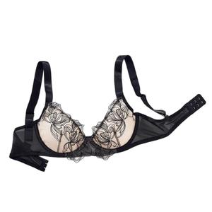 Reggiseno Sexy Ultra-sottile con Ricamo in Pizzo Europeo e Americano, per Seno Abbondante - Product Image 6