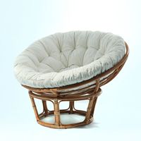 Mini sofá cama de edición limitada, silla de jardín, hotel, hecho de ratán de caña y núcleo de ratán tejido, hecho en Japón