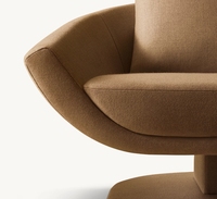 SCALA hochwertige farbe hölzerner stoff überdachter akzent stühle möbel moderner stuhl niedrige armstühle wohnzimmer einzelsofa