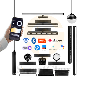 0-10V Dali casambi Dimmable từ theo dõi đèn tuya ZigBee Wifi Lưới + 2.4G thông minh bề mặt hệ thống lõm nam châm theo dõi đèn - Product Image 3