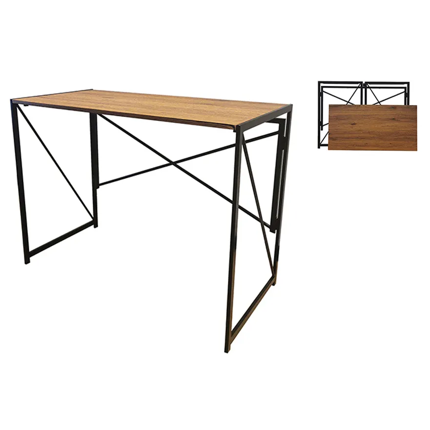 Table d'ordinateur Portable, pieds pliants, 1 pièce, table pliante en bois, pour ordinateur Portable