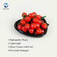 Hartvormige Plastic Dozen Voor Fruit/Chocolade/Zoete Hartvorm Heldere Plastic Clamshell Fruitdoos Container