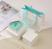 Emballages de bijoux personnalisés, sacs roses, boîtes d'emballage pour bagues, boucles d'oreilles, colliers, bracelets, cadeaux, boîtes d'emballage de bijoux roses