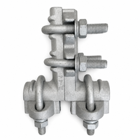Collier de serrage en T boulonné en alliage d'aluminium, connecteur mécanique en T de type boulon, raccord pour câble électrique TL-55, accessoire pour ligne de transmission