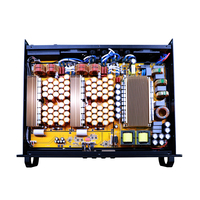 Amplificateur de puissance professionnel 4 canaux 5000 Watts classe D avec construction métallique