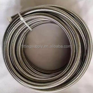 <span class=keywords><strong>Tuyau</strong></span> hydraulique flexible en caoutchouc tressé en acier inoxydable SAE <span class=keywords><strong>100</strong></span> R14, <span class=keywords><strong>tuyau</strong></span> de lavage haute pression en PTFE avec service de découpe - Product Image 4