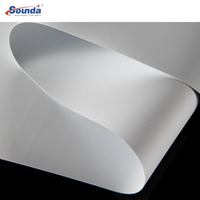 Matériaux d'impression de bannières flexibles en plastique pour la publicité, rouleaux de 510 g, modèle SFC550, emballage en papier kraft, échantillon gratuit