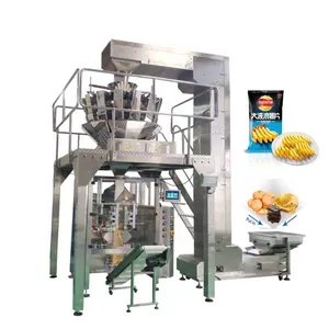 Machine d'emballage pour frites et pommes de terre, pièces, Tortilla, bracelet pour bonbons, bon prix