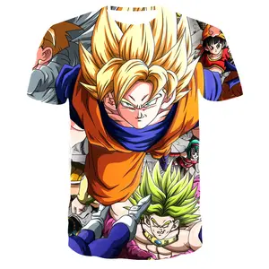 Aoyou Neueste Mode Japanisches Anime Design Kurzarm Tattoo Überall 3D Digitaldruck T-Shirts Für Männer T-Shirts