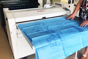 Nuova Piegatrice Automatica Fold7 ad Alta Velocità per Piegatura di Disegni Tecnici A0 e Carta <span class=keywords><strong>Bianca</strong></span>, Macchina Multifunzione - Product Image 2