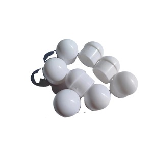 ฝาปิดปลายท่อพลาสติกสีขาวแบบโค้ง 18 มม. ยี่ห้อ Han Zhe สำหรับเชื่อมต่อ - Product Image 5