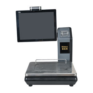 सुपरमार्केट के लिए रिकग्निशन कैमरा और ग्राहक डिस्प्ले के साथ स्मार्ट ई लेबल प्रिंट स्केल - Product Image 3