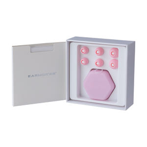 Bouchons d'oreilles en silicone souple haute fidélité NRR 23dB, meilleurs bouchons d'oreilles anti-bruit pour dormir, chasser, tirer, voyager, club - Product Image 4