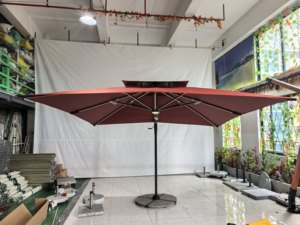 <b>Outdoor</b> Roman <b>umbrella</b>, large side-post hanging <b>umbrella</b>, cantilevered sunshade <b>umbrella</b> - Product Image 2