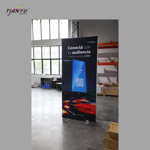 Letrero Publicitario para TV, Banner de Tela Personalizado para Interiores, Soporte con Marco Retroiluminado con Luz LED, Póster con Luz, Rosa Eterna con Luces - Product Image 6