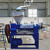 Automatische Koude En Hete Persmachine Nieuwe Staat Kokos & Sojaolie Extractor Voor Palmfruit Grondstof