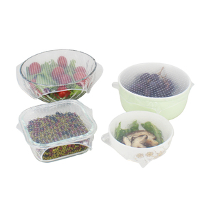 Set di involucro alimentare in silicone riutilizzabile pellicola estensibile per uso alimentare da <span class=keywords><strong>cucina</strong></span> - Product Image 1
