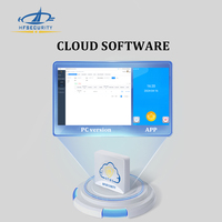 Lector Biométrico Facial Android de 5 Pulgadas HF Security X05 con Software en la Nube, Sistema de Control de Acceso con Batería Interna