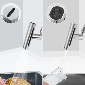 <span class=keywords><strong>Robinet</strong></span> de <span class=keywords><strong>cuisine</strong></span> cascade moderne avec bec d'extension universel chromé pour évier de <span class=keywords><strong>cuisine</strong></span> - Product Image 5