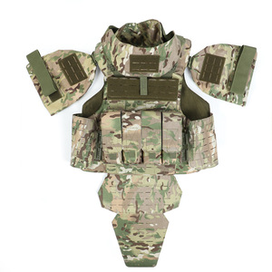 パーソナルディフェンスフルプロテクトクイック取り外しMolle UHMWPEアラミド迷彩安全装甲ジャケットプレートキャリア戦術ベスト - Product Image 1
