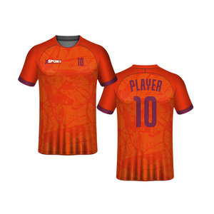 Maglietta da <span class=keywords><strong>calcio</strong></span> 23/<span class=keywords><strong>24</strong></span> in oro manica corta personalizzata stampa Quick Dry <span class=keywords><strong>calcio</strong></span> kit per uomo giovani adulti bambini - Product Image 3