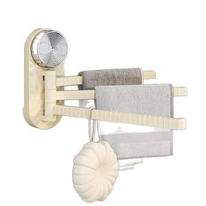 Bathroom and kitchen <b>hooks</b>, adhesive <b>hooks</b>, no-drill bathroom <b>hooks</b>, strong single-row wall-mounted traceless <b>hooks</b> towel rack - Product Image 4