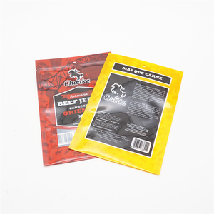 Custom Printed Dried <strong>Beef</strong> Packing Bag Reusable Vacuum Seal Zip Lock Snack Food <strong>Beef</strong> <strong>Jerky</strong> Packaging Bags - Product Image 5
